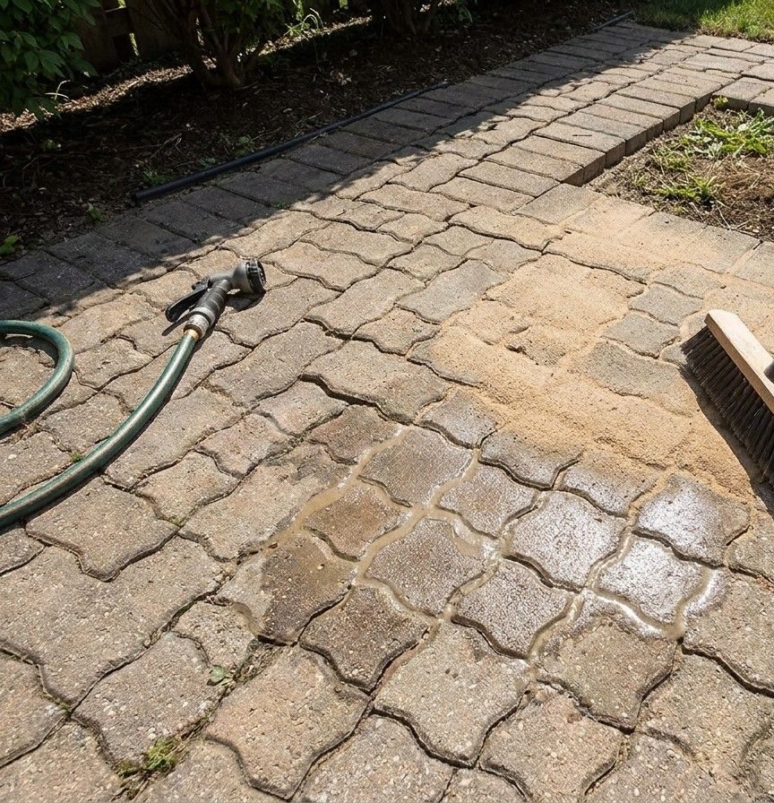 Step 3: Kiln-Dried Silica Re-Sanding